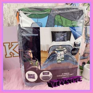 ❤️ Twin/Full Disney Pixar Light Year Comforter Set – Buzz Lightyear for Kids! ❤️